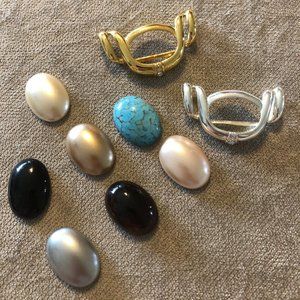 Premier Designs Jewelry Options Set Silver/Gold